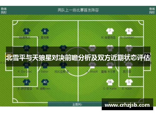 北雪平与天狼星对决前瞻分析及双方近期状态评估